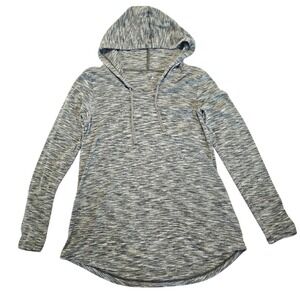 Columbia Womens Green Heathered Lightweight Hooded Pullover M Athleisure Workout